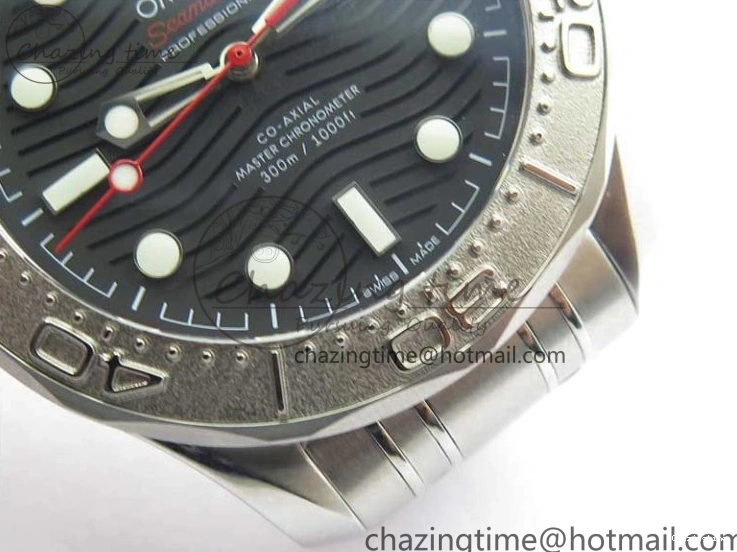 1227 Snug Seamaster Diver 300M Nekton VSF 1:1 Best Edition Black Dial on SS Bracelet A 7888